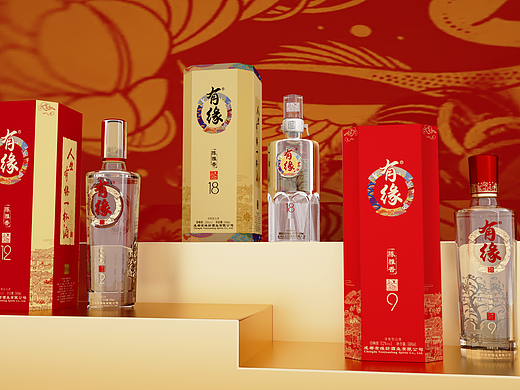 白酒包装&视觉海报（三维篇·C4D）——2022年度报告