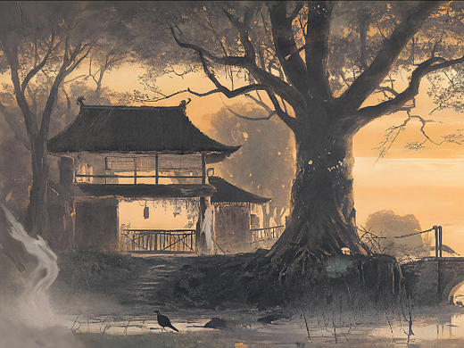 秋思（個(gè)人主頁(yè)-ZNjgxNzQzMTY=） - AI作品 - 站酷設(shè)計(jì)師Z16716517原創(chuàng)素材 - 站酷ZCOOL