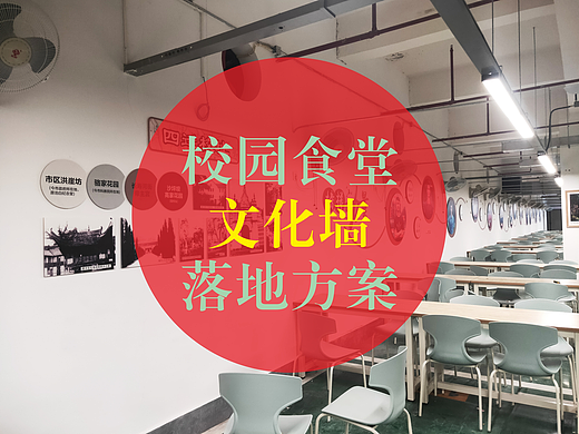 校园食堂文化墙落地方案（部分）
