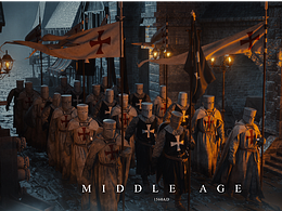 黑暗中世紀(jì)概念場(chǎng)景圖