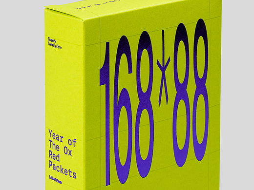 YEAR OF THE Ox RED PACKETS 168*88 牛年红包