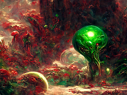 Disco Diffusion 2022 05 27 外星生物