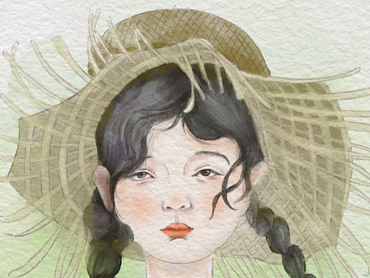 《水彩人物练习》