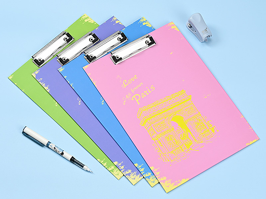 A4木质学生板夹文具产品摄影主图详情页设计