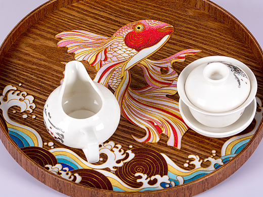 絕美掐絲琺瑯托盤（個人主頁-ZNjI4Njc5MzY=） - 其他手工藝 - 站酷設(shè)計師廖建珍原創(chuàng)素材 - 站酷ZCOOL