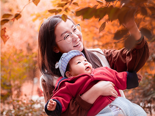 八个月时的小当当
