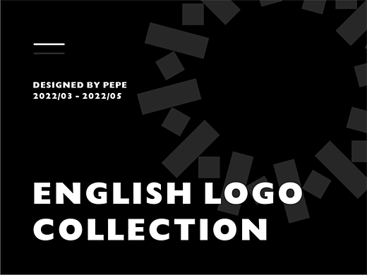 LOGO丨03 英文字体LOGO