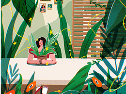 无限插画｜万物生长系列｜业余探境