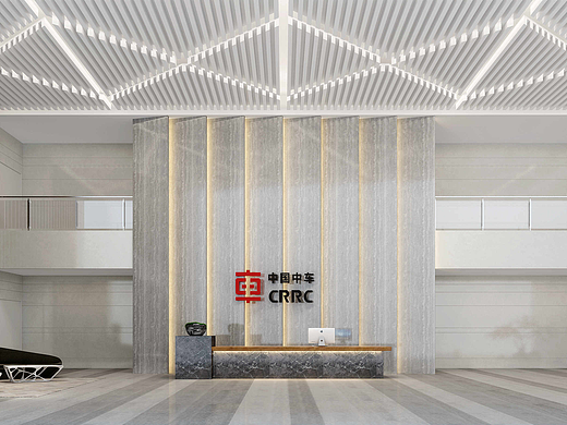 中国中车办公室设计|重庆派派全案设计