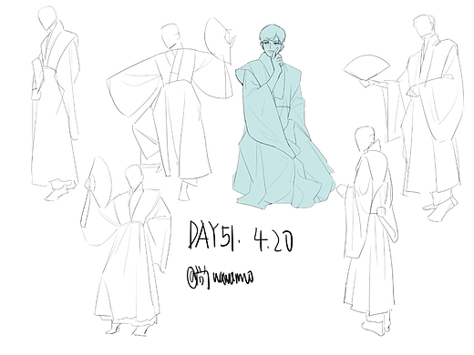 #速写60天挑战赛#Day51@速写班长