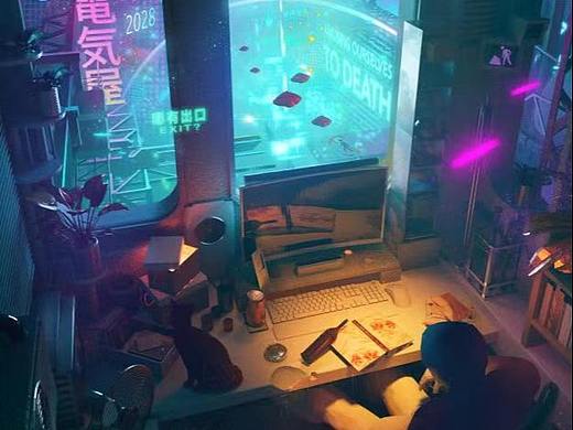 未来都市-科幻场景