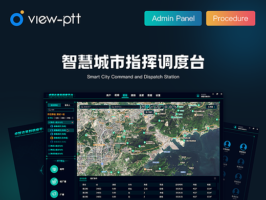 调度系统 I 城市智慧指挥调度 I PC端落地项目
