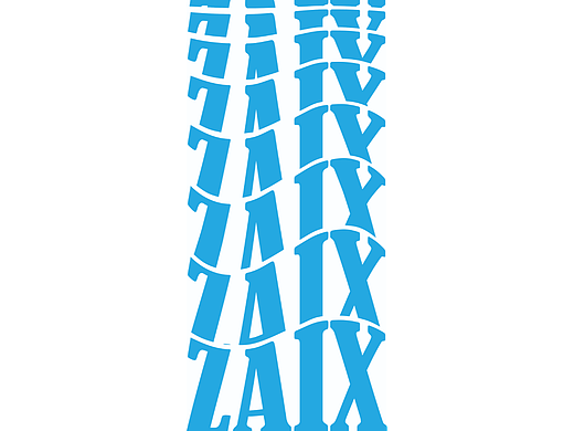 ZAIX艺术字