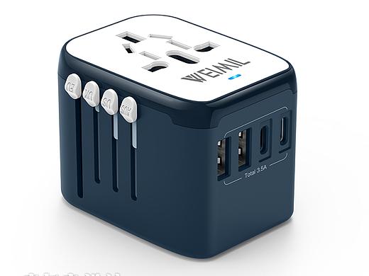 跨境电商 亚马逊产品主图设计案例-插头渲染设计