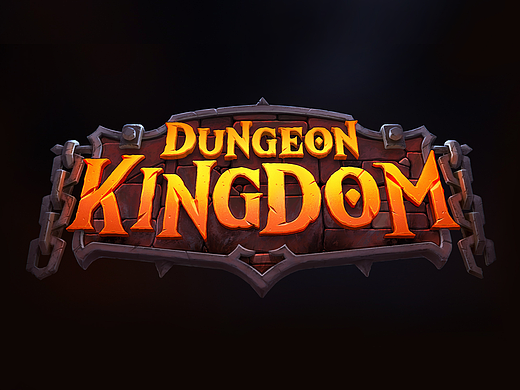 Dungeon Kingdom logo for game