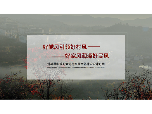 习大河乡村整体提升