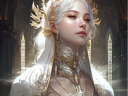 AI-圣光系列头像