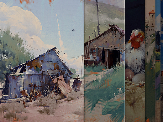 iPad风景插画合集（2023.03）