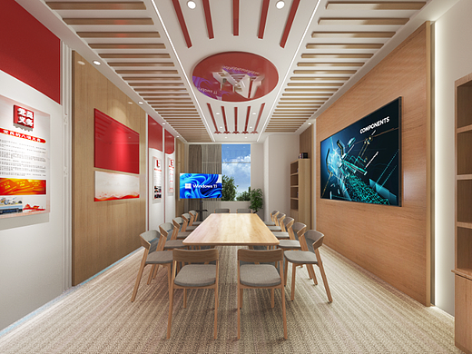 某企业活动室-飞机稿