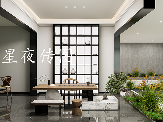 星夜传图---一眼就让你爱上的现代别墅