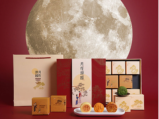 《月夜游园 》邂逅游园琦梦中秋礼盒|马小九设计出品