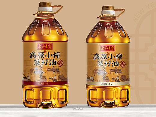 东华青宝 x 高原小榨菜籽油 GIDEA