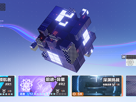 二次元虚拟游戏项目UI练习