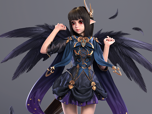 王同学渲染作品