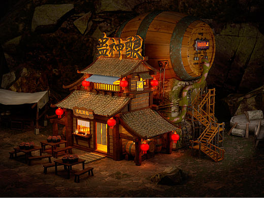 一间小酒馆