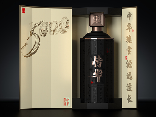 传华酱酒包装设计-------白酒包装设计
