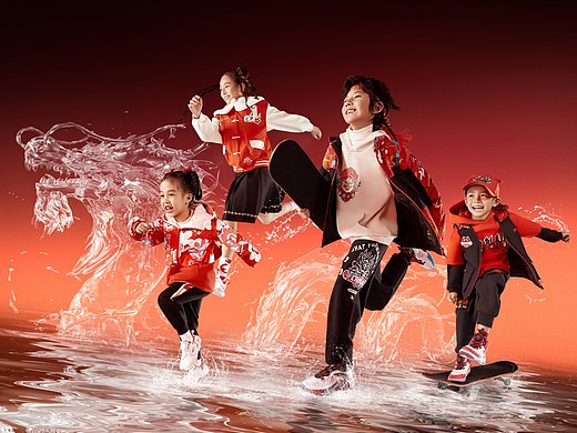 ANTA KIDS 新年就要这个味儿 过中国龙年 穿冠军龙服