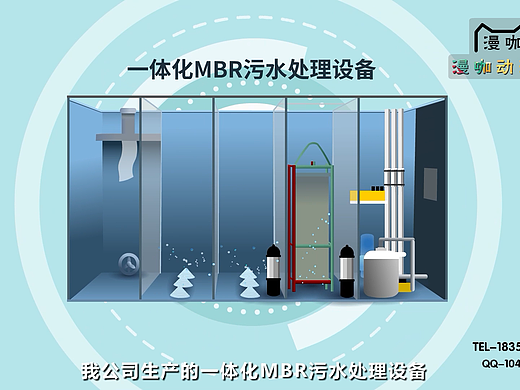 山东漫咖传媒有限公司 动画制作：生活污水MBR处理系统