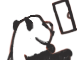 熊猫萌兰|头像|水墨风|萌兰看手机