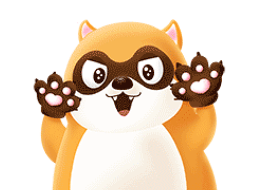 小浣熊表情包
