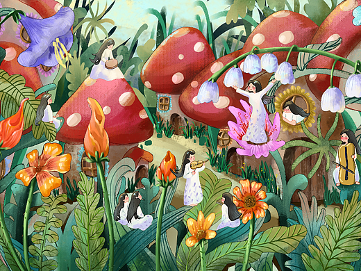 【茶派的美好世界】蘑菇屋的音乐会