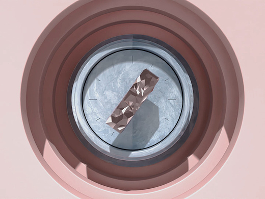 口红产品三维场景动画