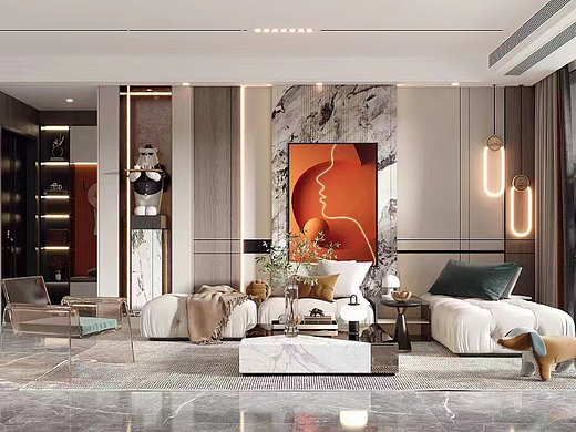 两套客餐厅效果图