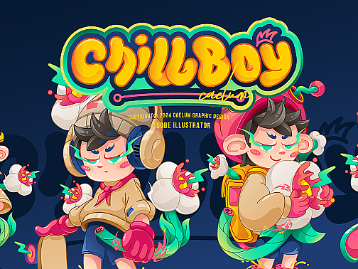 【ChillBOY】IP形象插画设计 🍬