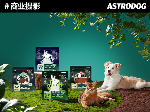 宠物食品平面&视频拍摄——小T粮G系列功能猫粮狗粮