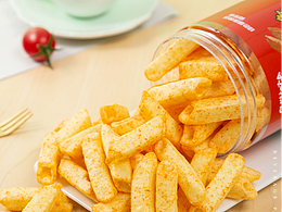 美食产品摄影--薯条、爆米花