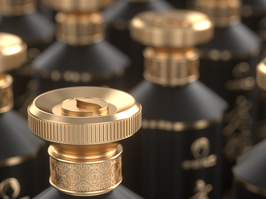 传统白酒 方酿 场景渲染