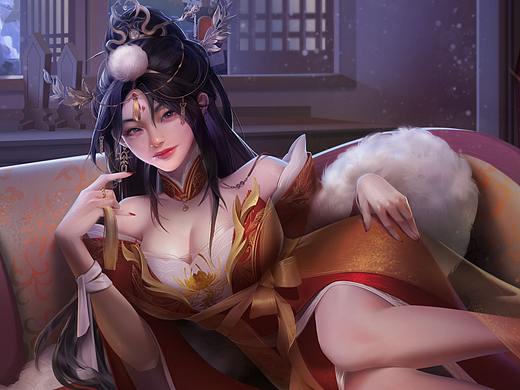 三国杀【一将成名-国潮典韵】张璇-红嫁