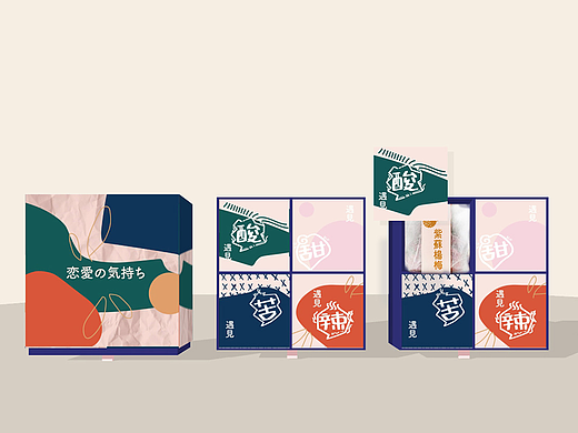 恋爱心情礼盒 酸甜苦辣零食礼盒