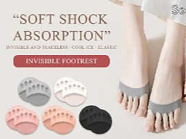 亚马逊五指脚垫主图A+