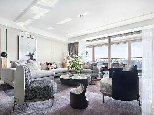 家装效果图案例分享（上海 汤臣一品）