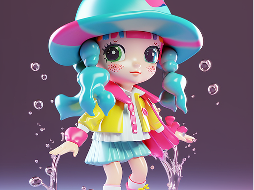 盲盒娃娃（个人主页-ZNjQ2NTI5MDg=） - 游戏原画 - 站酷设计师石头想飞原创素材 - 站酷ZCOOL