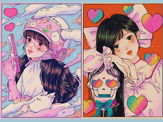 迷人的小妖精插画合集