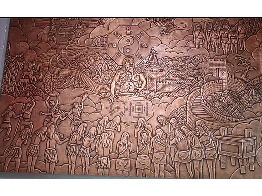 甘肃天水麦积山博物馆浮雕落地