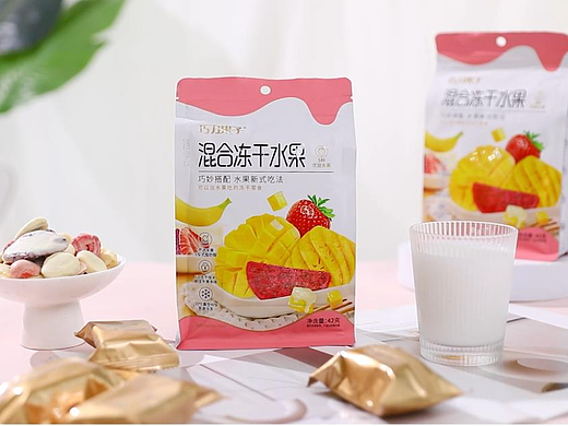 冻干零食主图视频拍摄