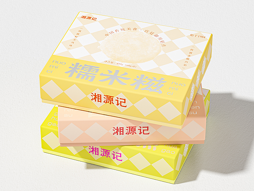 湘源记中式糕点包装设计